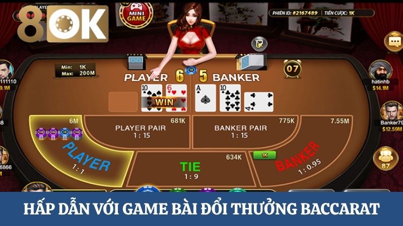 Game bài 8OK Baccarat 