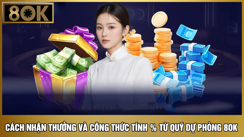 Hình thức nhận thưởng quỹ dự phòng 8OK