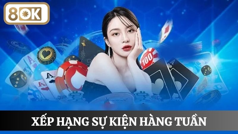 xếp hạng sự kiện hàng tuần