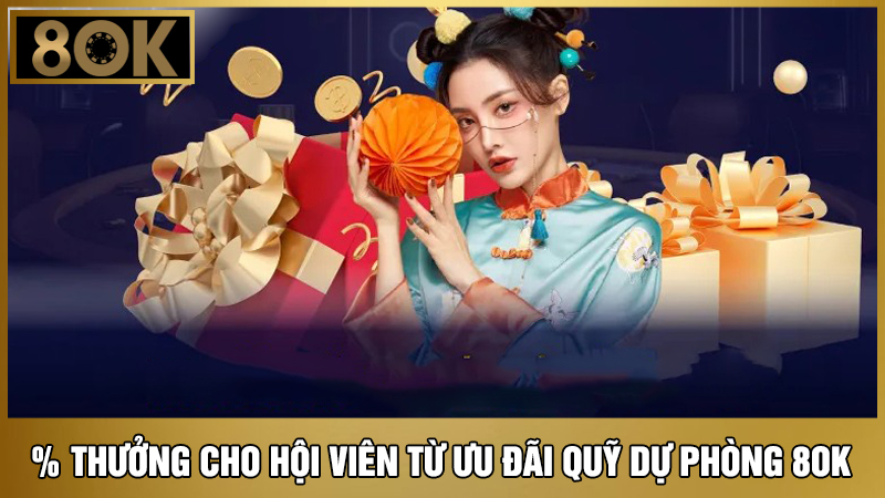 % thưởng quỹ dự phòng 8OK